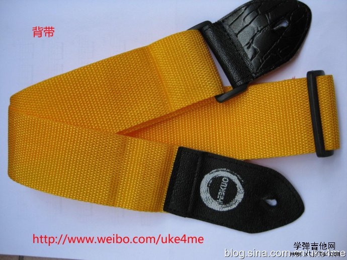 吉他背帶安裝圖解和更換旋鈕教程