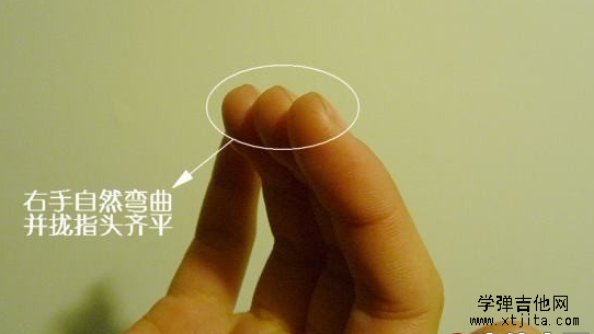 吉他手勢圖 吉他左右手高清手勢圖