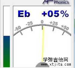 吉他怎么降半音調弦?